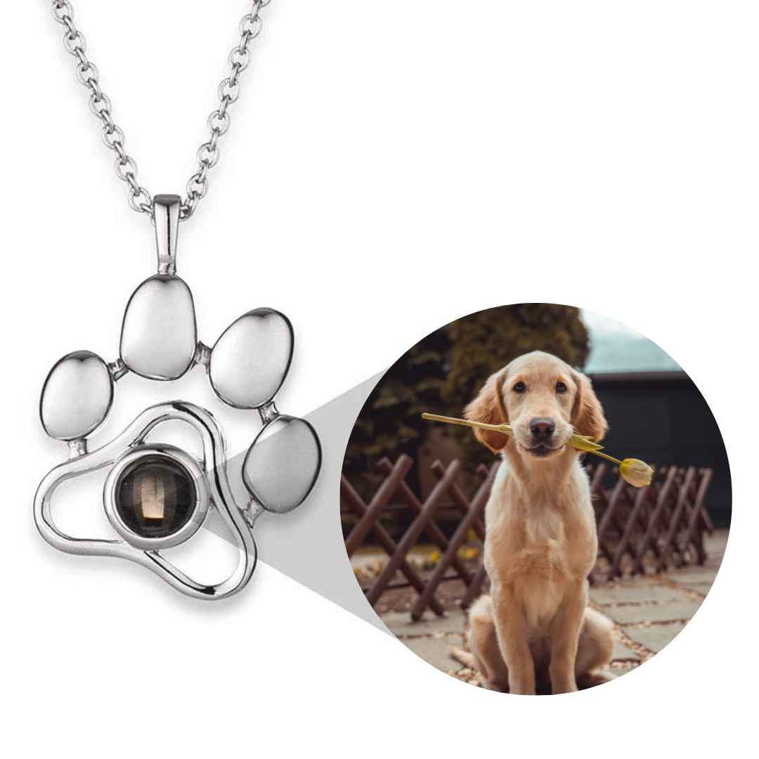 Pet Projection Necklace Photo