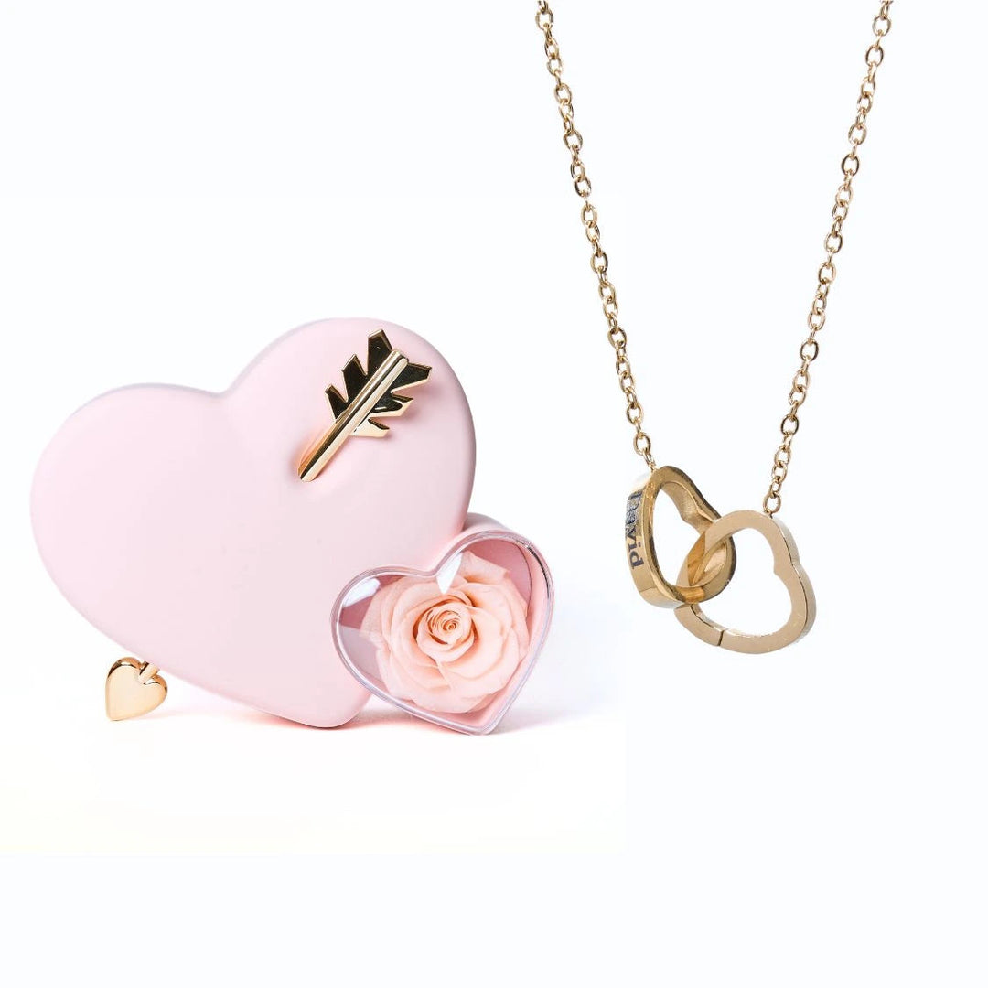 Coffret Amour Éternel et Collier Personnalisé