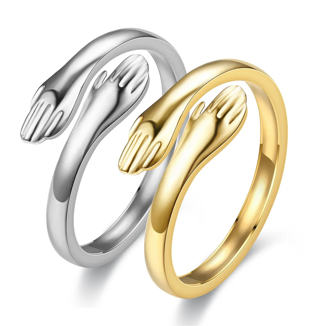 Couple Hug Ring