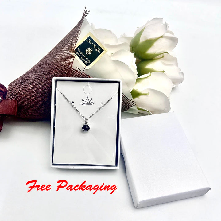 Custom Photo Projection Bracelet Box Adjustable Chain Inlaid Zircon Birthstone Bracelet For Women Mom Gift