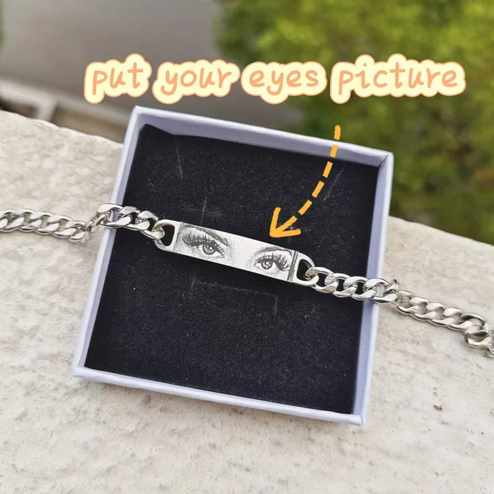 Personalized Eyes Bracelet